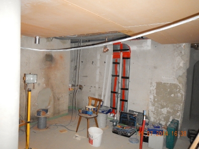 da kommt die Sauna hin